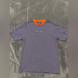 Santa Cruz Striped Skate Shirt
